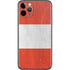 Peru Flag Distressed iPhone 11 Pro Skin